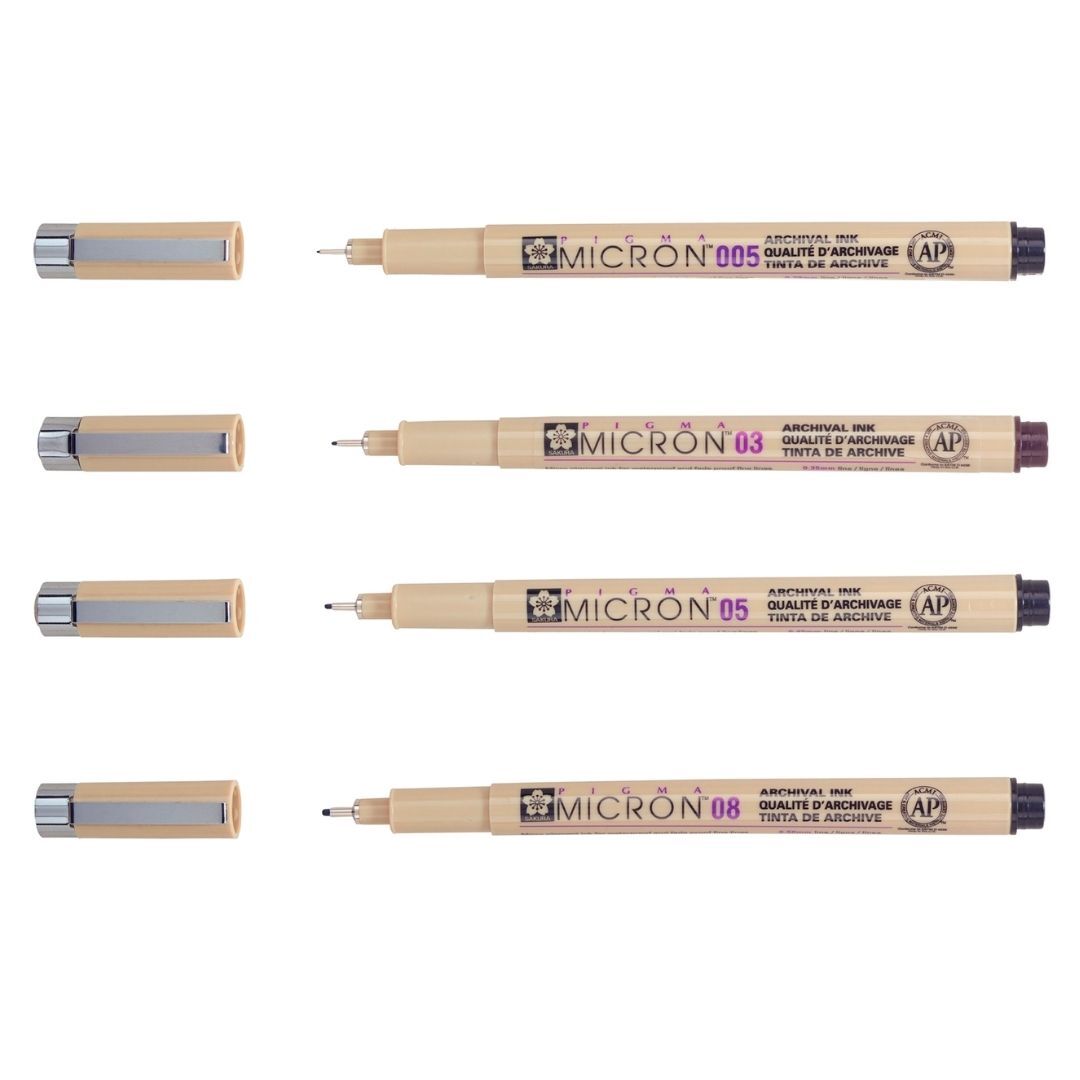 Micron Archival Fineliner Singles