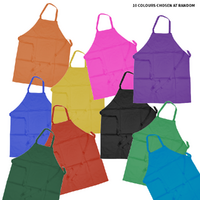 Adult Apron 86cm Pack 10 Assorted