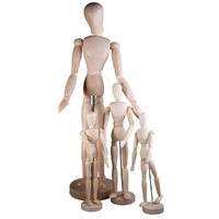 Wooden Manikin 30cm Male