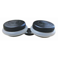 Plastic Double Dipper With Lid