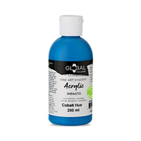 Global Colours Student Acrylic 250ml Cobalt Blue Hue