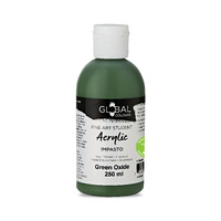 Global Colours Student Acrylic 250ml Green Oxide