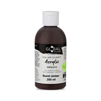 Global Colours Student Acrylic 250ml Burnt Umber