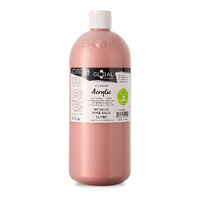 Global Colours Acrylic 1L Metallic Rose Gold