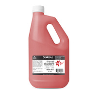 Global Student Acrylic 2L Warm Red