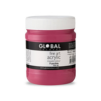 Global Acrylic Impasto 500ml Fuschia