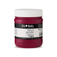 Global Acrylic Impasto 500ml Magenta