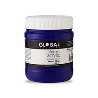 Global Acrylic Impasto 500ml Warm Blue