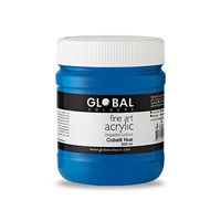 Global Acrylic Impasto 500ml Cobalt Blue