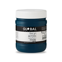 Global Acrylic Impasto 500ml Dark Sea