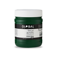 Global Acrylic Impasto 500ml Green Deep