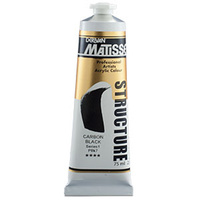 Matisse Structure 75ml Carbon Black