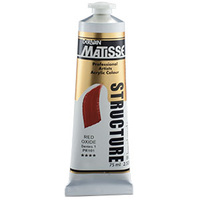 Matisse Structure 75ml Red Oxide