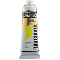 Matisse Structure 75ml Yellow Mid (Azo)