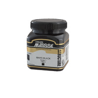 Matisse Structure Acrylic 250ml Mars Black