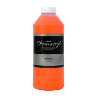Chromacryl Student Acrylic 1L Orange