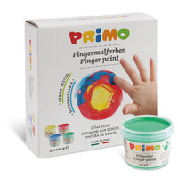 Primo Finger Paint Pack 4 100g