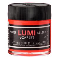 Nicker Poster Colour 40ml L1 Lumi Scarlet