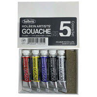 Holbein Artists Gouache G799 Set 5 5ml