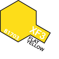 Tamiya Paint 10ml XF3 Flat Yellow