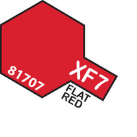 Tamiya Paint 10ml XF7 Flat Red