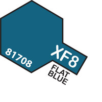 Tamiya Paint 10ml XF8 Flat Blue