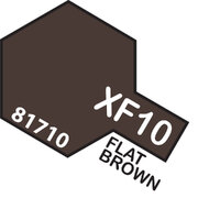 Tamiya Paint 10ml XF10 Flat Brown