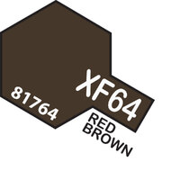 Tamiya Paint 10ml XF64 Red Brown