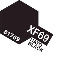 Tamiya Paint 10ml XF69 Nato Black