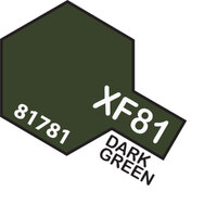 Tamiya Paint 10ml XF81 Dark Green RAF