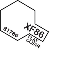 Tamiya Paint 10ml XF86 Flat Clear