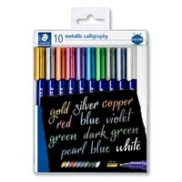 Staedtler Design Journey Metallic Calligraphy Set 10