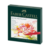 Faber Castell Pitt Artist Brush Pen Set 12