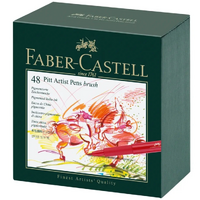 Faber Castell Pitt Artist Brush Pen Set 48