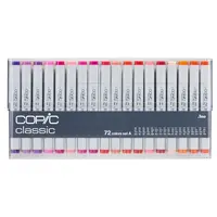 Copic Marker Set 72A Assorted Colours