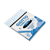 Giotto Turbo Maxi Marker Set 12 Black 