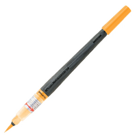 Pentel GFL Colour Brush Pen 140 Yellow Orange 