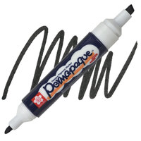 Sakura Permapaque Double Ended Marker Black CLEARANCE