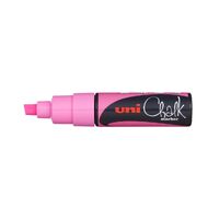 Uni Chalk Marker 8.0mm Pink