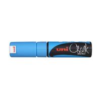 Uni Chalk Marker 8.0mm Light Blue