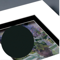 Crescent Matboard 32x40" 921 Smooth Black