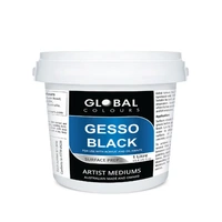 Global Gesso 1 Litre Black