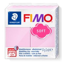 Fimo Soft Polymer Clay 205 Light Pink 57g