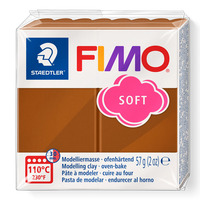 Fimo Soft Polymer Clay 7 Caramel 57g