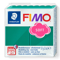 Fimo Soft Polymer Clay 56 Emerald 57g