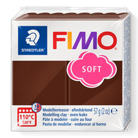 Fimo Soft Polymer Clay 75 Chocolate 57g