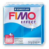 Fimo Effect Polymer Clay 374 Translucent Blue 57g