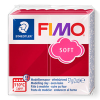 Fimo Soft Polymer Clay 26 Cherry Red