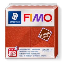 Fimo Leather Effect Polymer Clay 749 Rust 57g