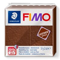 Fimo Leather Effect Polymer Clay 779 Nut 57g